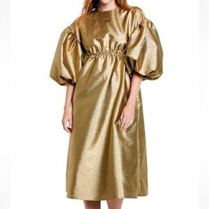 Kika Vargas for Target Gold Party Dress